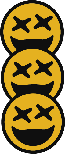 AVER5GE brand sticker